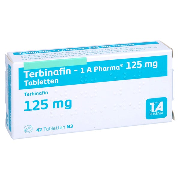 Terbinafin-1a Pharma 125 mg Tabletten 42 St