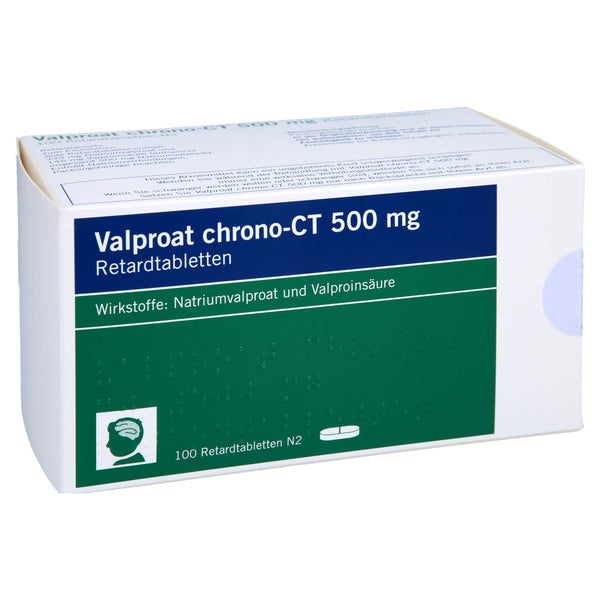 VALPROAT chrono-CT 500 mg Retardtabletten 100 St
