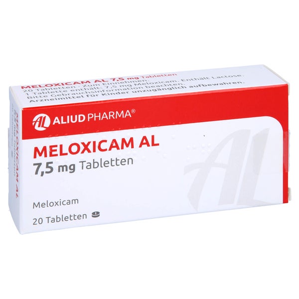 Meloxicam AL 7,5 mg Tabletten 20 St