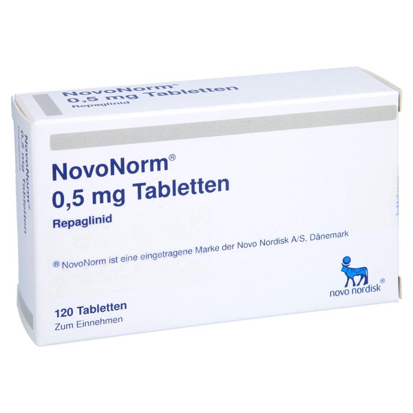 Novonorm 0,5 mg Tabletten 120 St