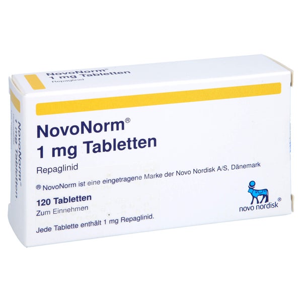 Novonorm 1 mg Tabletten 120 St