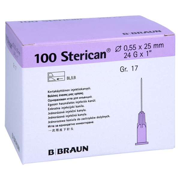 Sterican Kanülen Luer-lok 0,55x25 mm Gr. 100 St