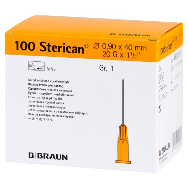 Sterican Kanülen Luer-lok 0,90x40 mm Gr. 100 St
