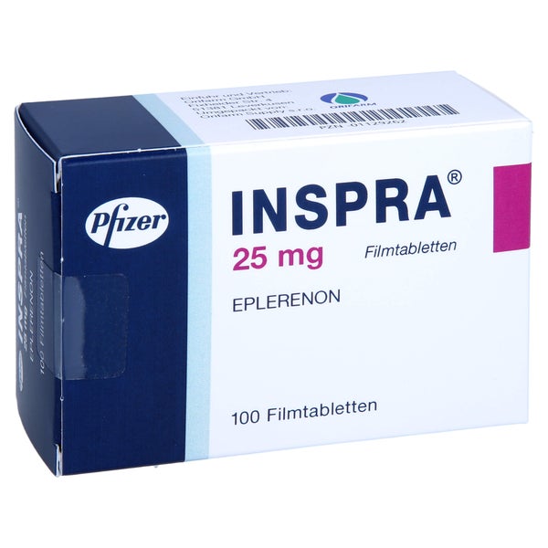 Inspra 25 mg Filmtabletten 100 St