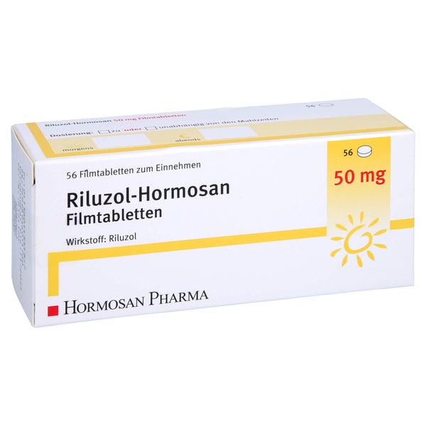 Riluzol Hormosan 50 mg Filmtabletten 56 St