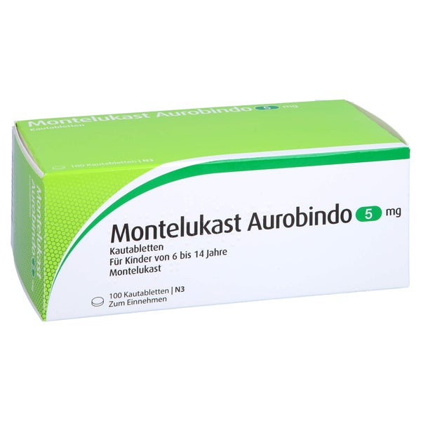 Montelukast Aurobindo 5 mg Kautabletten 100 St