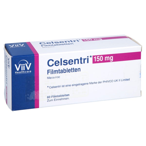 Celsentri 150 mg Filmtabletten 60 St