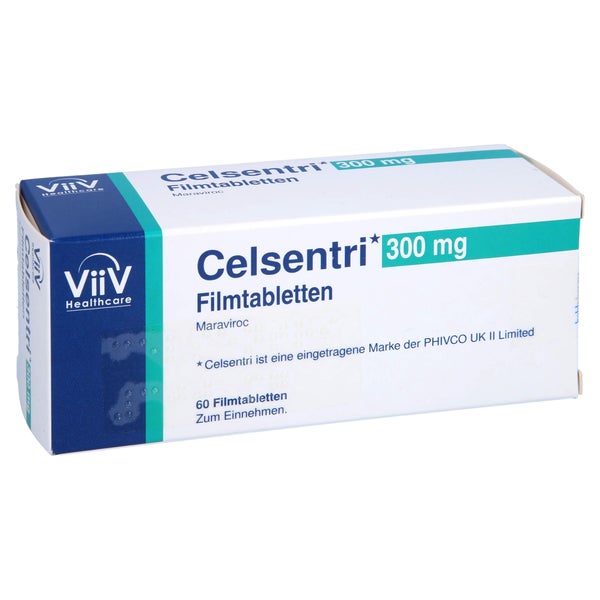 Celsentri 300 mg Filmtabletten 60 St