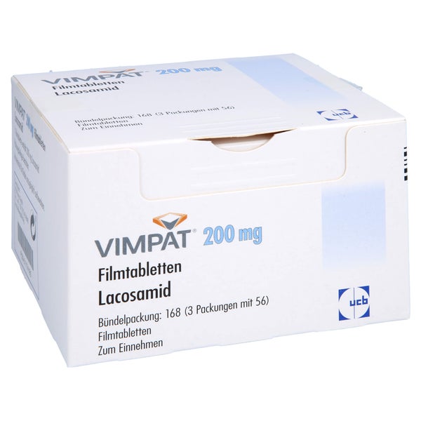 Vimpat 200 mg Filmtabletten 168 St