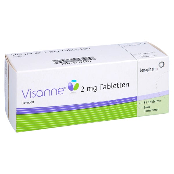 Visanne 2 mg Tabletten 3X28 St