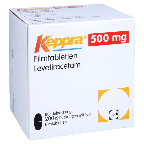 Keppra 500 mg Filmtabletten 200 St