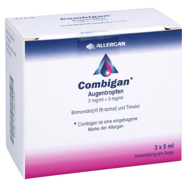 Combigan Augentropfen 3X5 ml