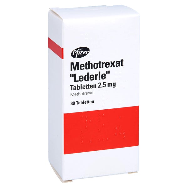 Methotrexat Lederle 2,5 mg Tabletten 30 St