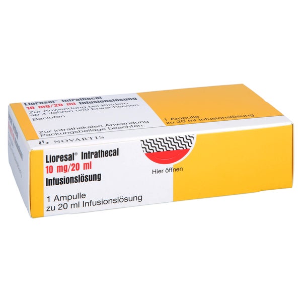 LIORESAL intrathecal 10 mg Infusionslösung Amp. 20 ml