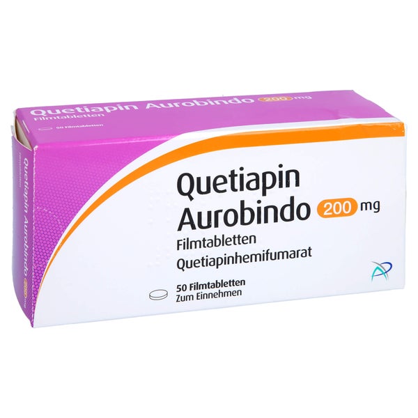QUETIAPIN Aurobindo 200 mg Filmtabletten 50 St