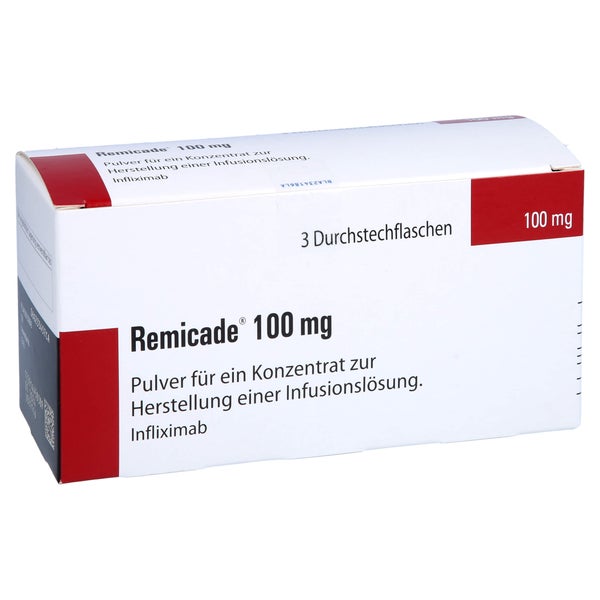 REMICADE 100 mg Plv.f.e.Konz.z.Her.e.Inf.-L.Dsfl. 3 St