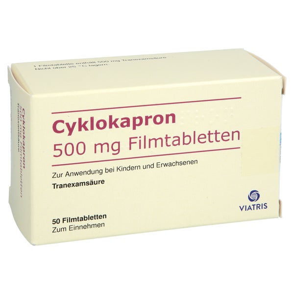 Cyklokapron Filmtabletten 50 St