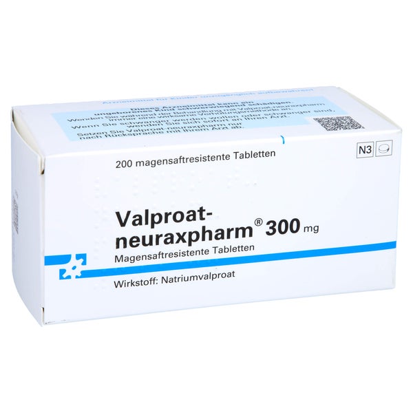 VALPROAT-neuraxpharm 300 mg magensaftres.Tabletten 200 St