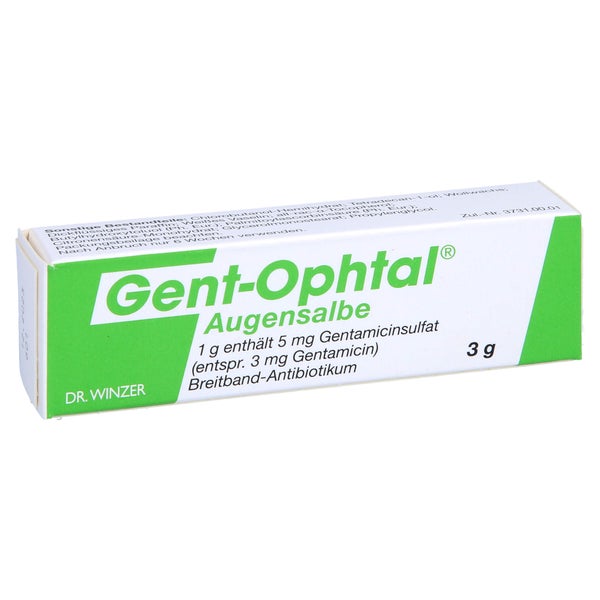 GENT Ophtal Augensalbe 3 g