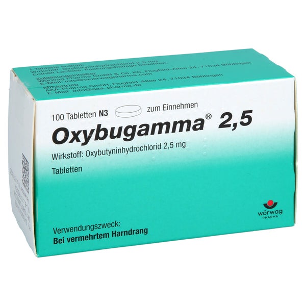 Oxybugamma 2,5 Tabletten 100 St