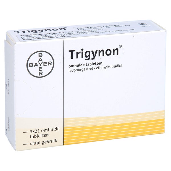 Trigynon 21 Überzogene Tabletten 3X21 St