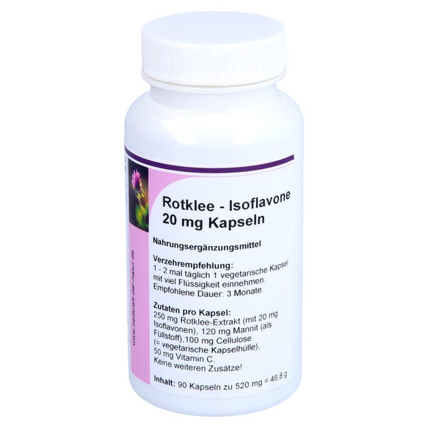 Rotklee Isoflavon 20 mg Kapseln 90 St