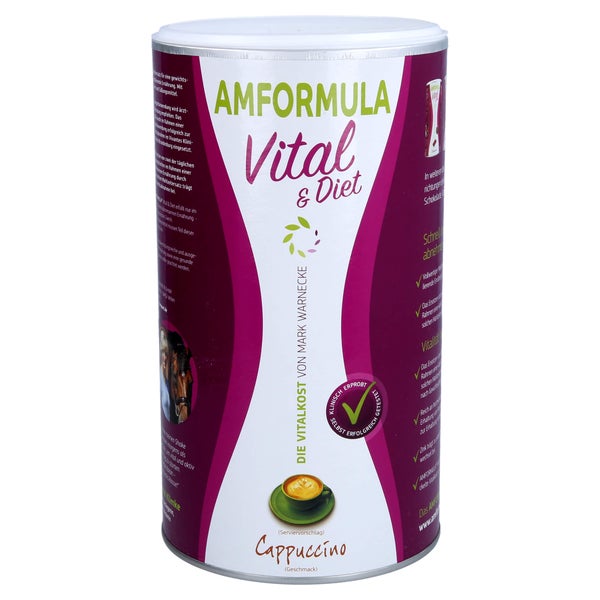 Amformula Diet Cappuccino Pulver 490 g