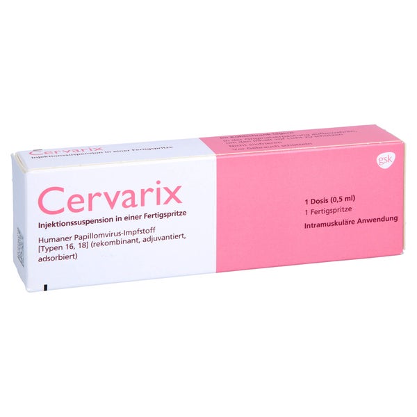 Cervarix Inj.-susp.i.e.fertigspritze 1 St