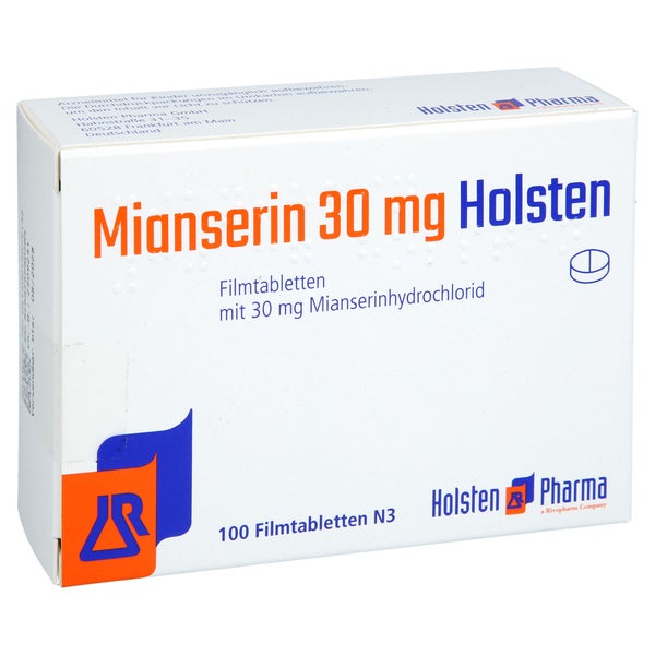 Mianserin 30 mg Holsten Filmtabletten 100 St