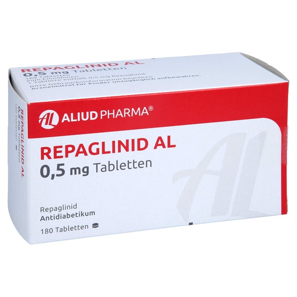 Repaglinid AL 0,5 mg Tabletten 180 St