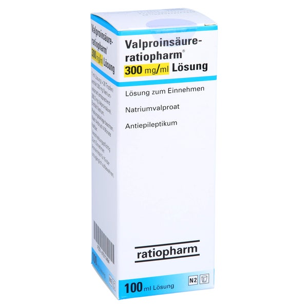 VALPROINSÄURE-ratiopharm 300 mg/ml Lösung 100 ml