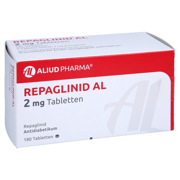 Repaglinid AL 2 mg Tabletten 180 St