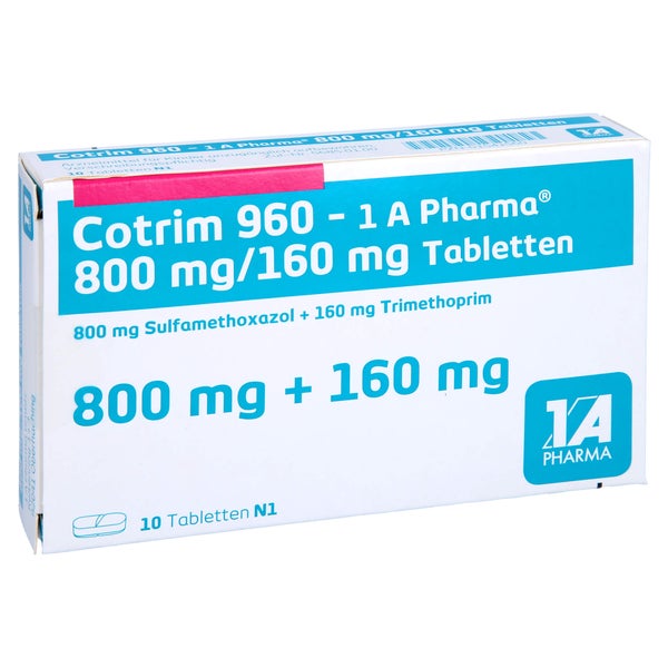 Cotrim 960-1a Pharma Tabletten 10 St