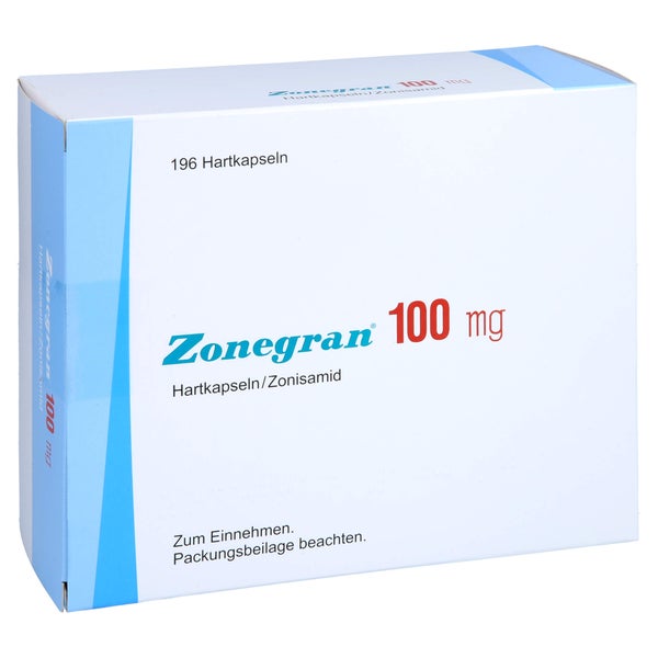 Zonegran 100 mg Hartkapseln 196 St