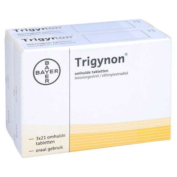 Trigynon 21 Überzogene Tabletten 6X21 St