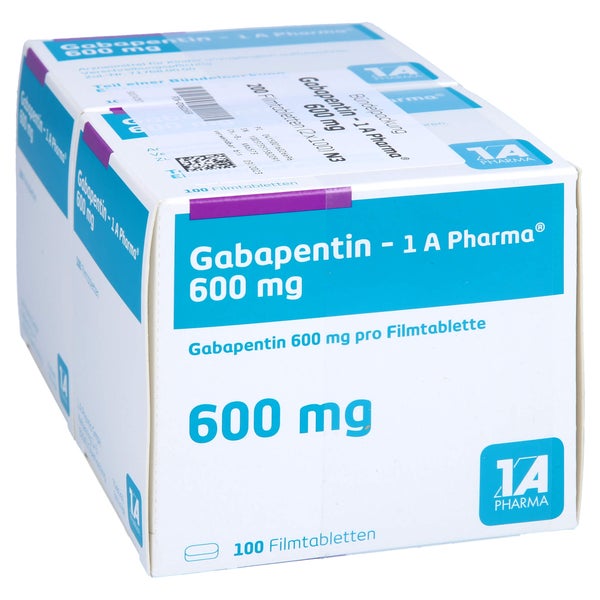 GABAPENTIN-1A Pharma 600 mg Filmtabletten 200 St