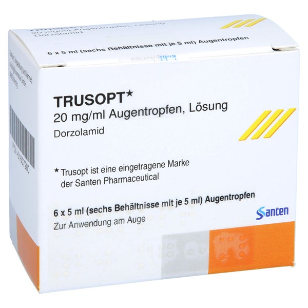 Trusopt Augentropfen 6X5 ml