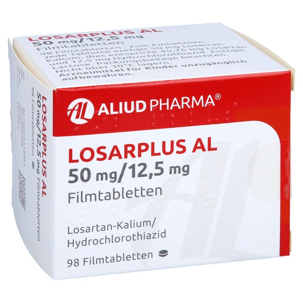 LOSARPLUS AL 50 mg/12,5 mg Filmtabletten 98 St
