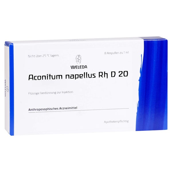 Aconitum Napellus Rh D 20 Ampullen 8X1 ml