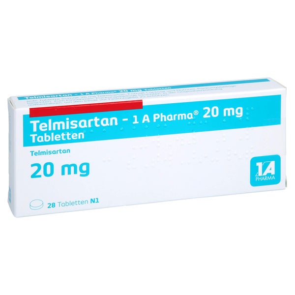Telmisartan-1a Pharma 20 mg Tabletten 28 St