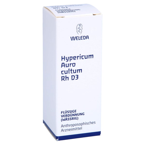 Hypericum AURO Cultum Rh D 3 Dilution 20 ml