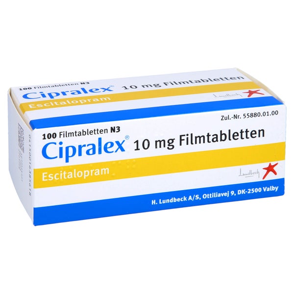 Cipralex 10 mg Filmtabletten 100 St
