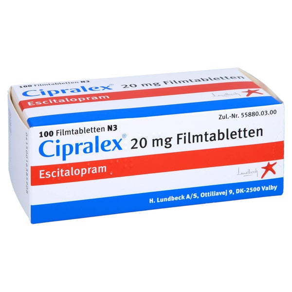 Cipralex 20 mg Filmtabletten 100 St