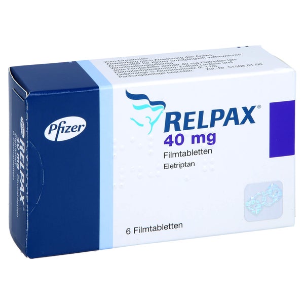 Relpax 40 mg Filmtabletten 6 St