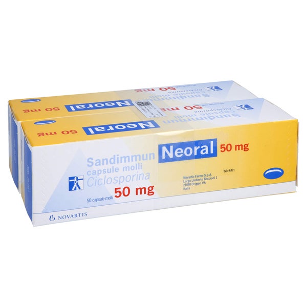 Sandimmun Neoral 50 mg Weichkapseln 100 St