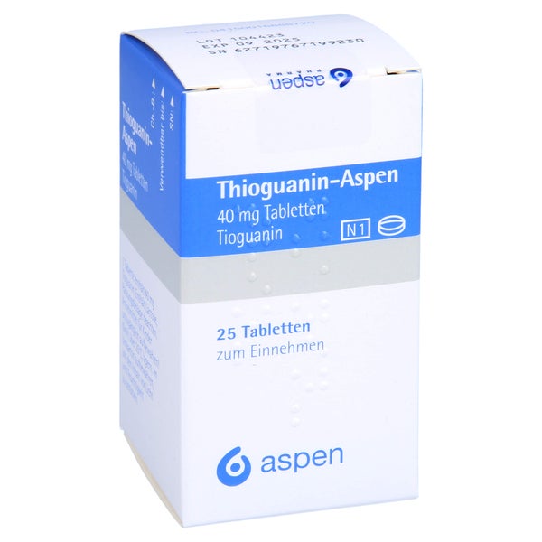 Thioguanin Aspen 40 mg Tabletten 25 St