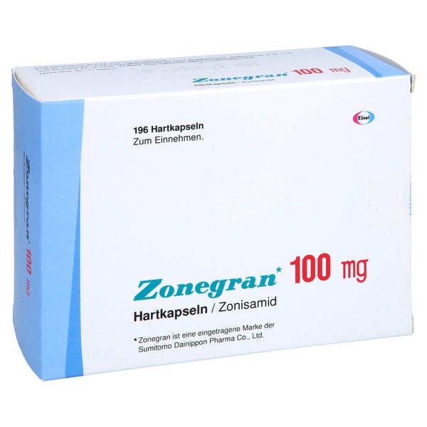 Zonegran 100 mg Hartkapseln 196 St