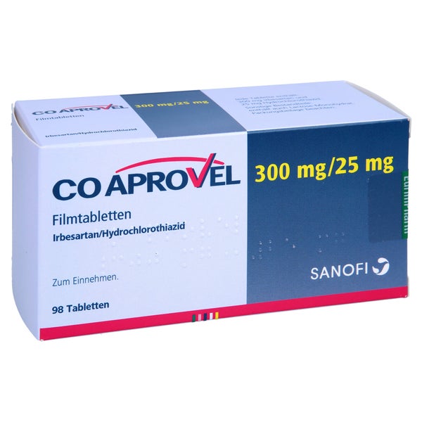 Coaprovel 300 Mg/25 mg Filmtabletten 98 St