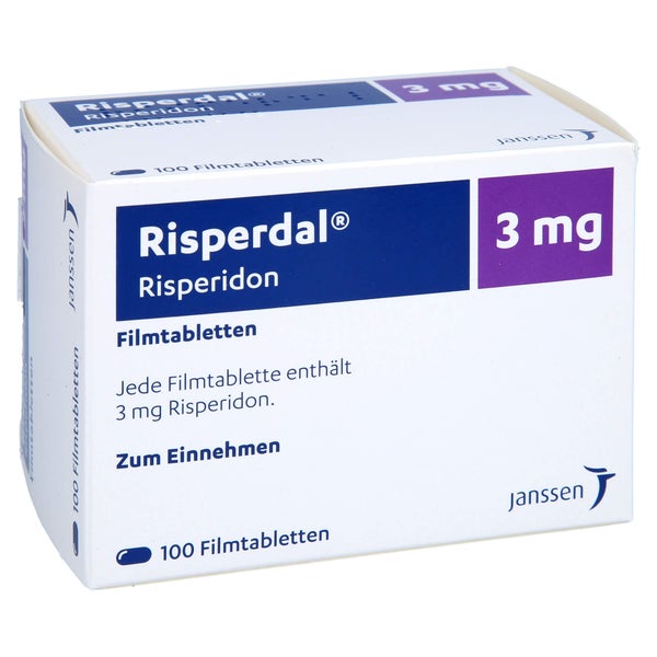 Risperdal 3 mg Filmtabletten 100 St