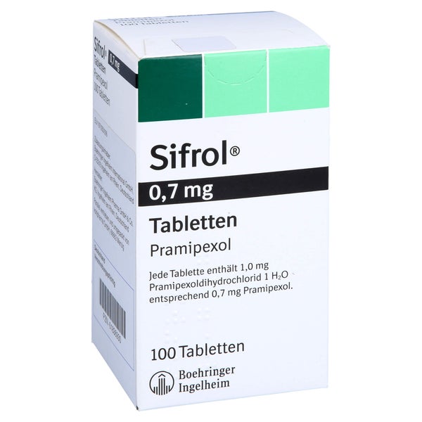 Sifrol 0,7 mg Tabletten 100 St